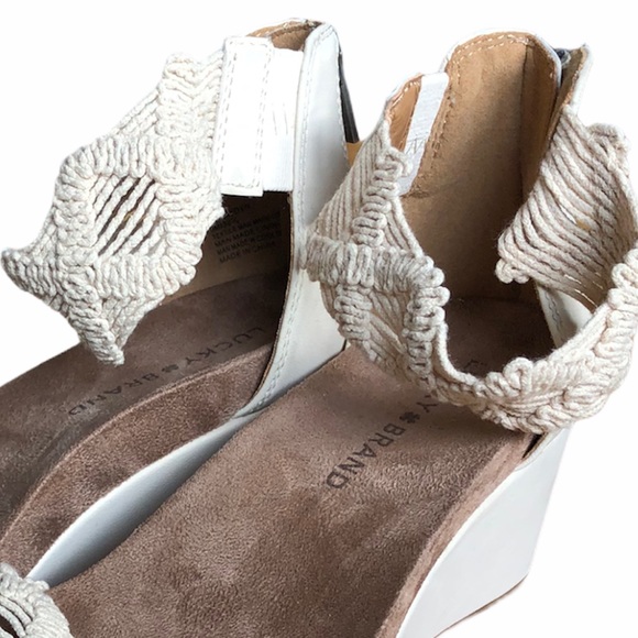 Lucky Brand- Wedge Sandals - Picture 3 of 7